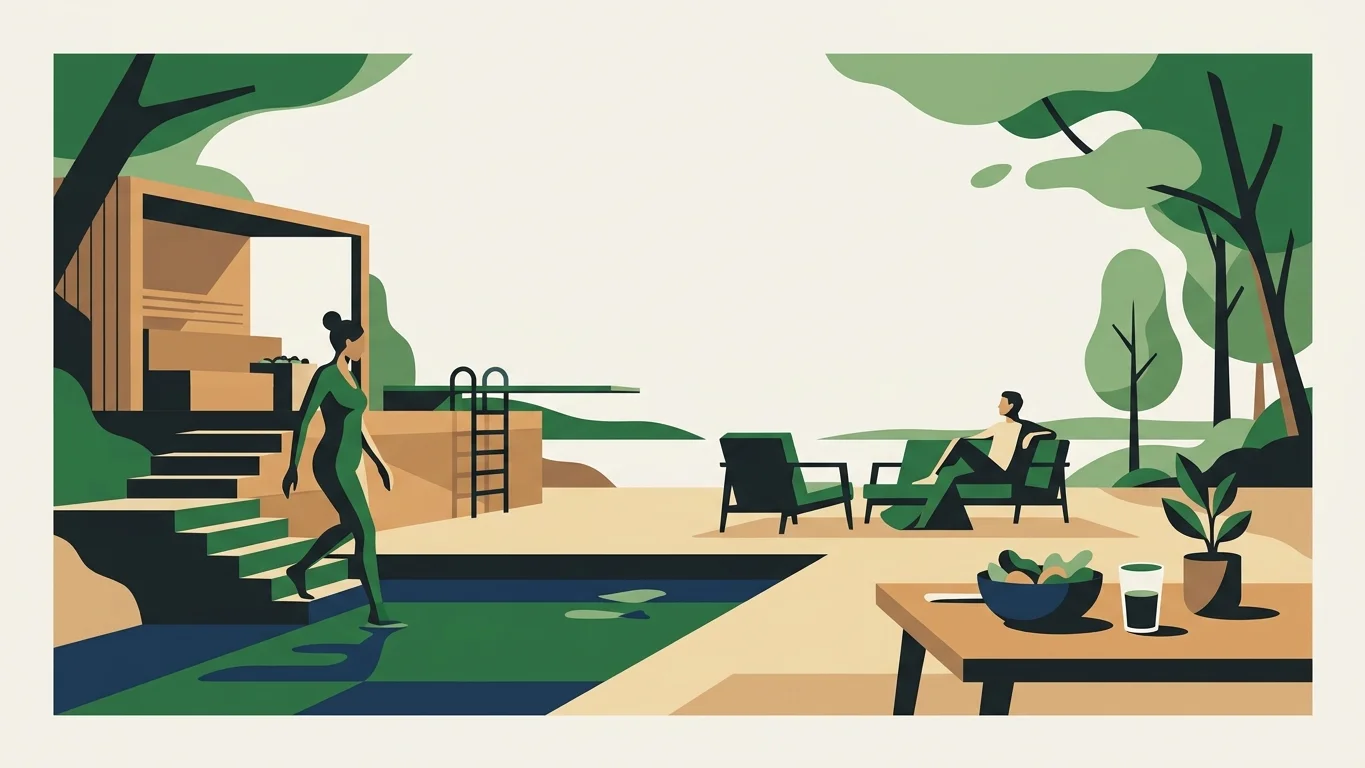 The Oslo Reset: Cold Plunges, Clean Eating, and Mid-Century Style