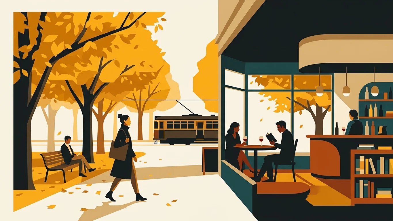 Autumn in Melbourne: Gold Leaf Walks and Cozy Wine Bars