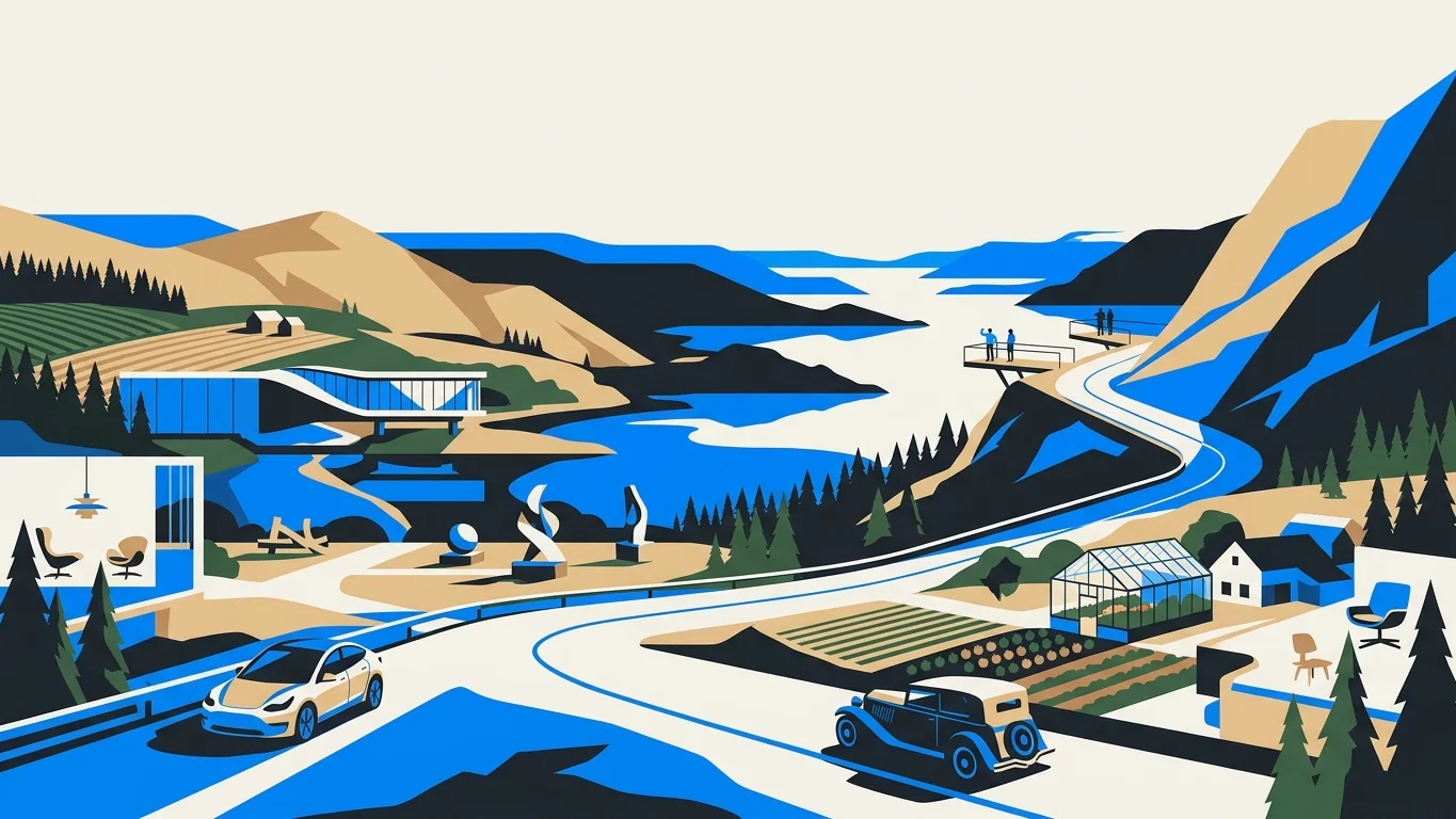 Art, Glass, and Fjord Views: The Ultimate Day Drive North of Oslo