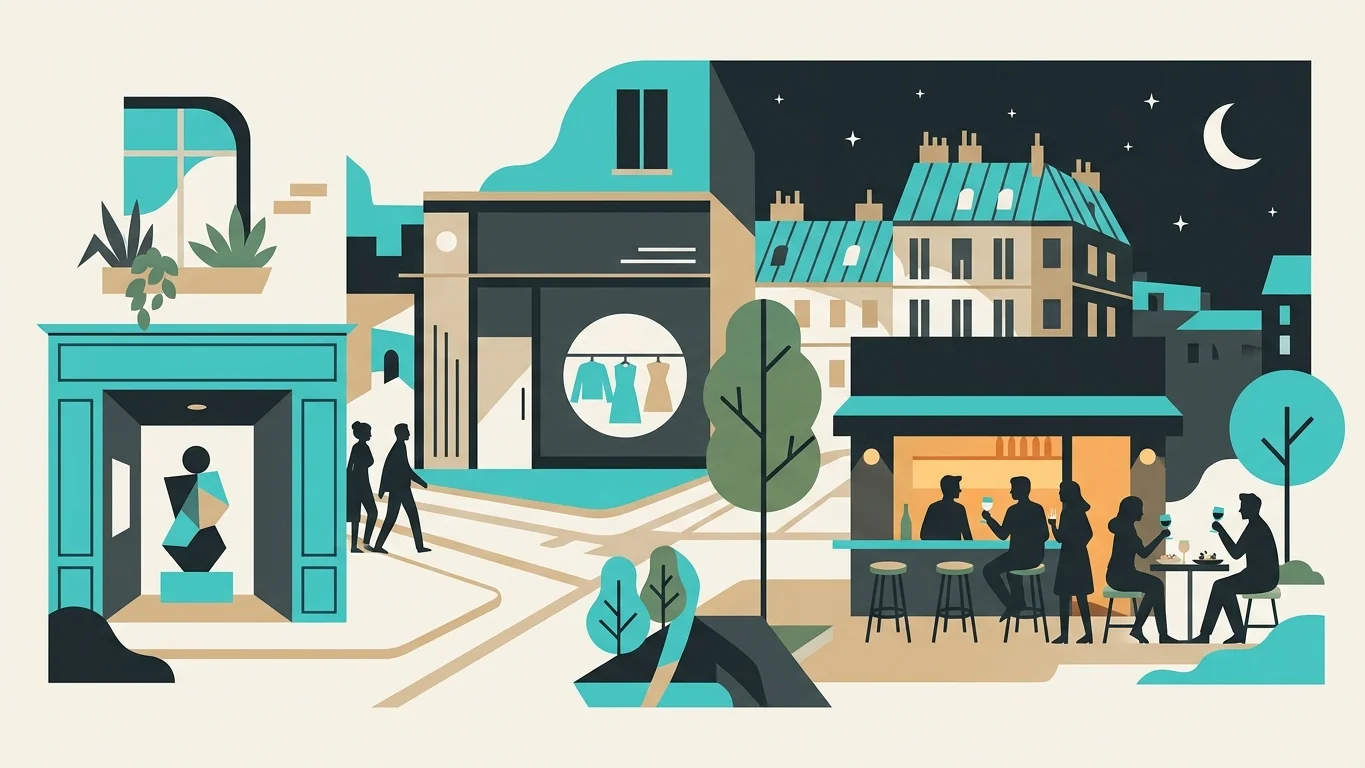 One Day in Paris: A Right Bank Route of Art, Design, and Natural Wine