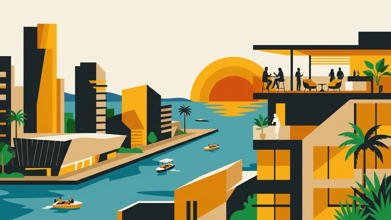 Summer in Docklands: A Waterfront Design and Dining Trail