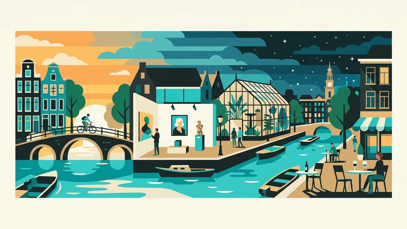One Day in Amsterdam: Canals, Contemporary Art, and Crisp Natural Wine