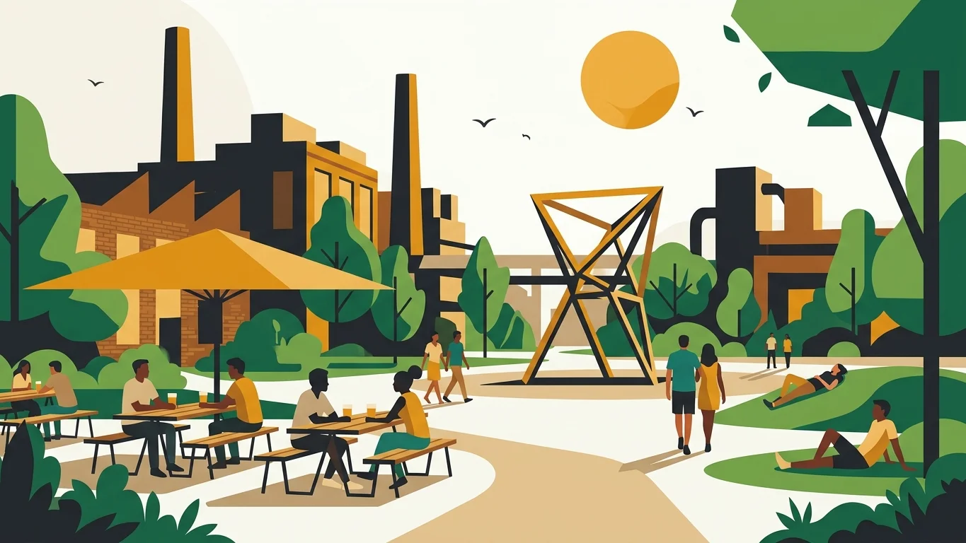 Industrial Cool and Green Escapes: Summer in Praha 9
