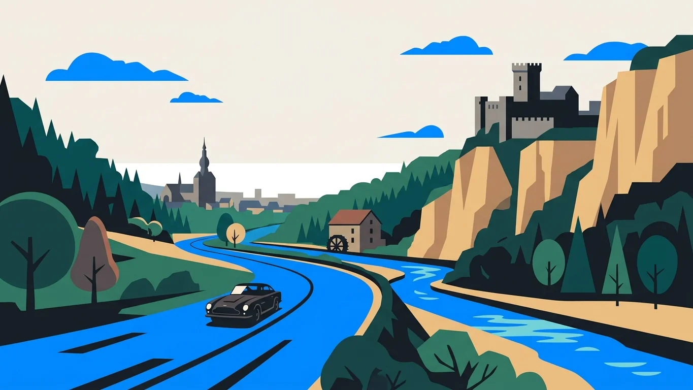 The Meuse Valley Sweep: A Sunday Drive South of Brussels