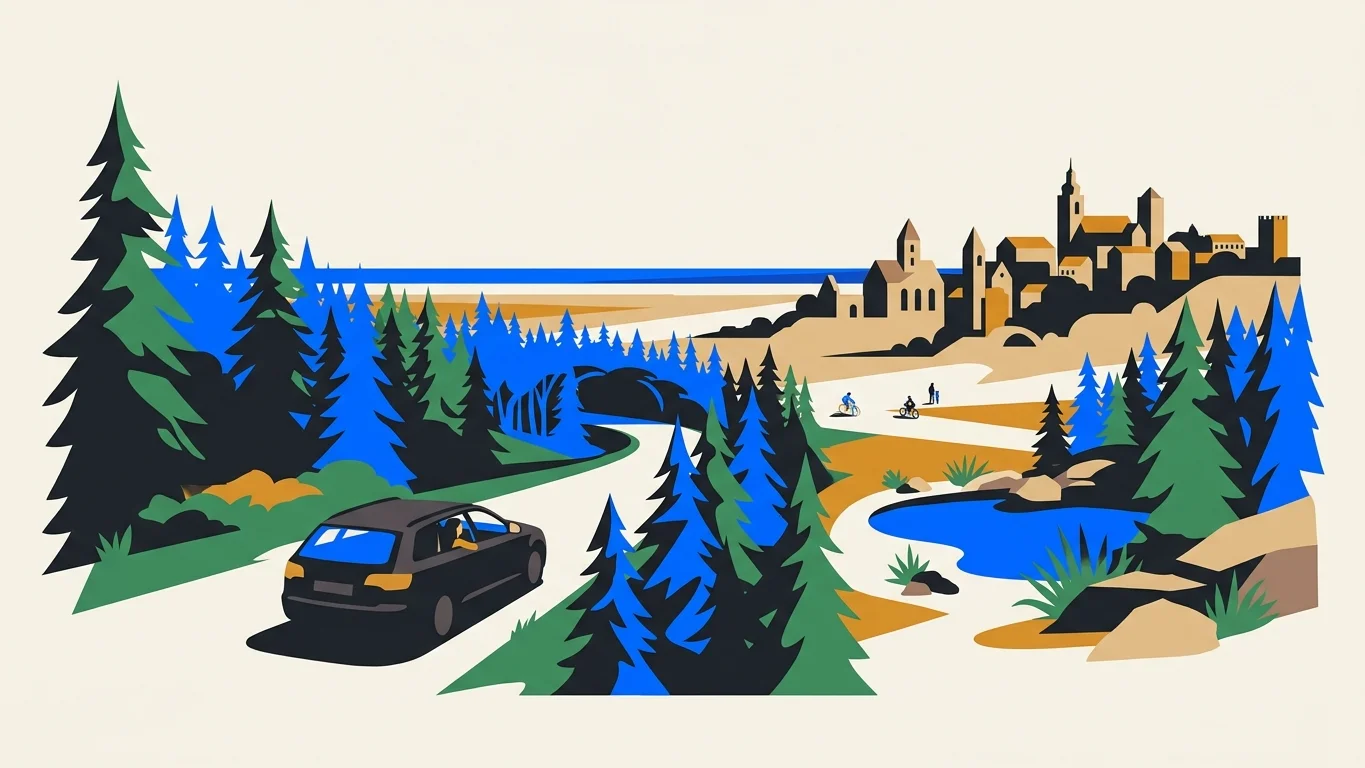 The Royal Forest Route: A Day Drive East of Łódź