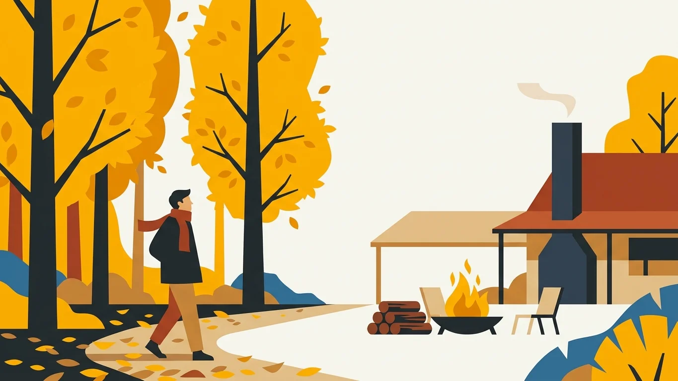 Gold Leaves and Warm Fires: The Perfect Day of Autumn in Newstead