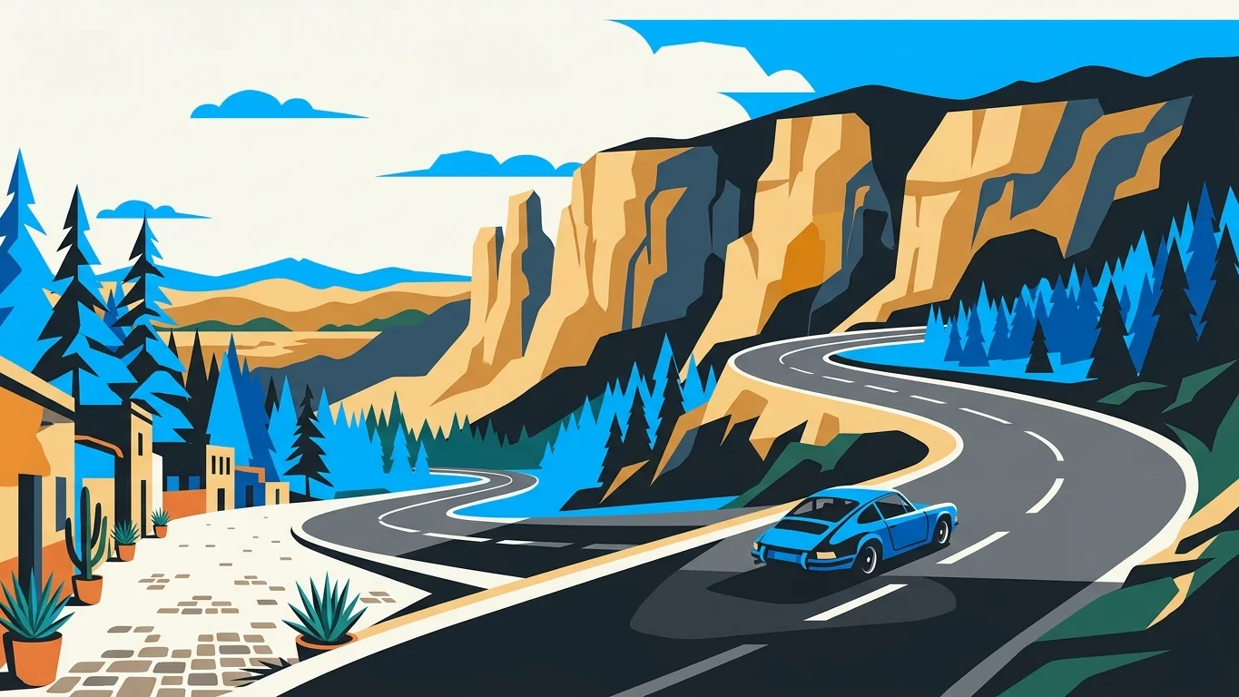 Curves, Cliffs, and Cobblestones: The Southern Escape from CDMX