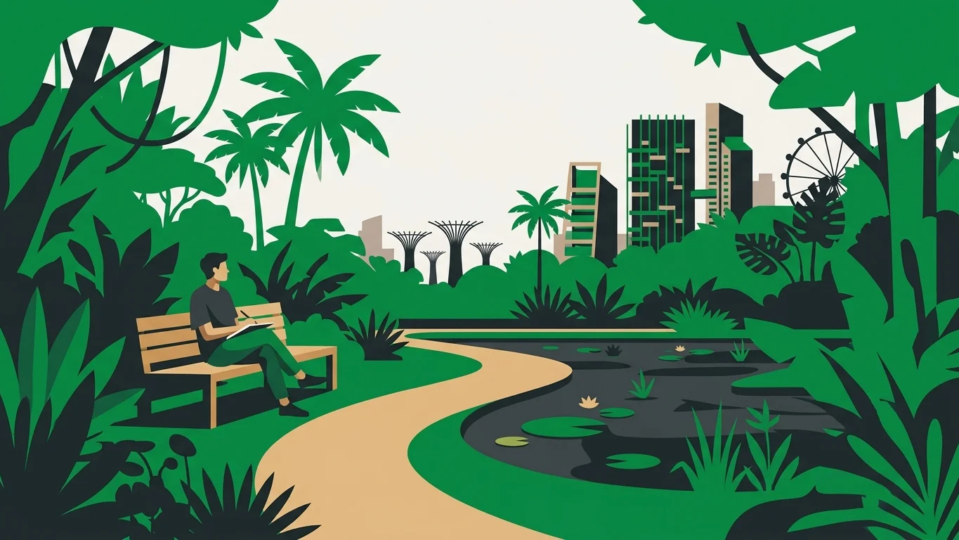 The Singapore Reset: A Day of Green Spaces and Slow Rhythms