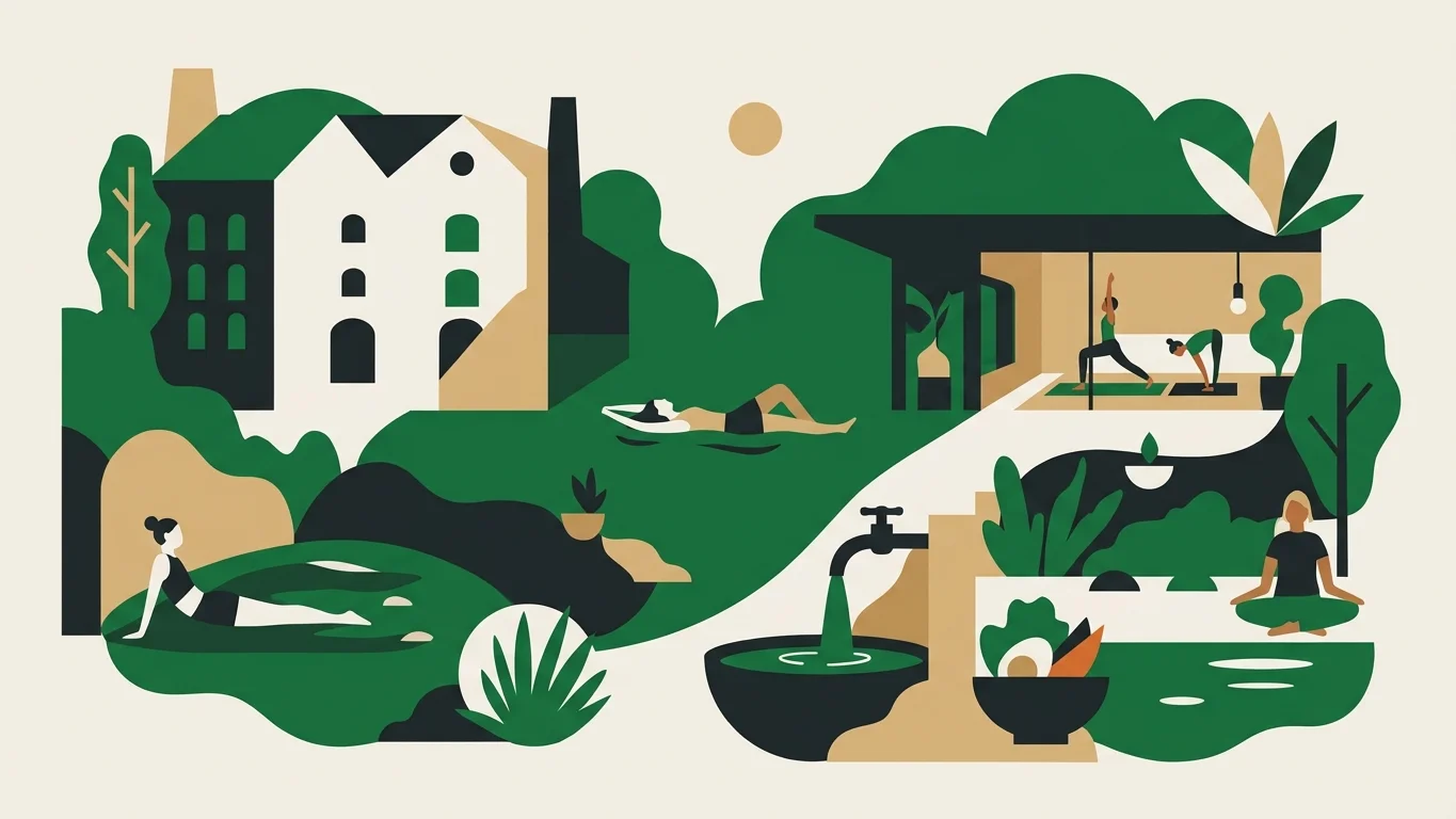 The Newstead Reset: A Slow-Paced Day of Heat, Float, and Greenery